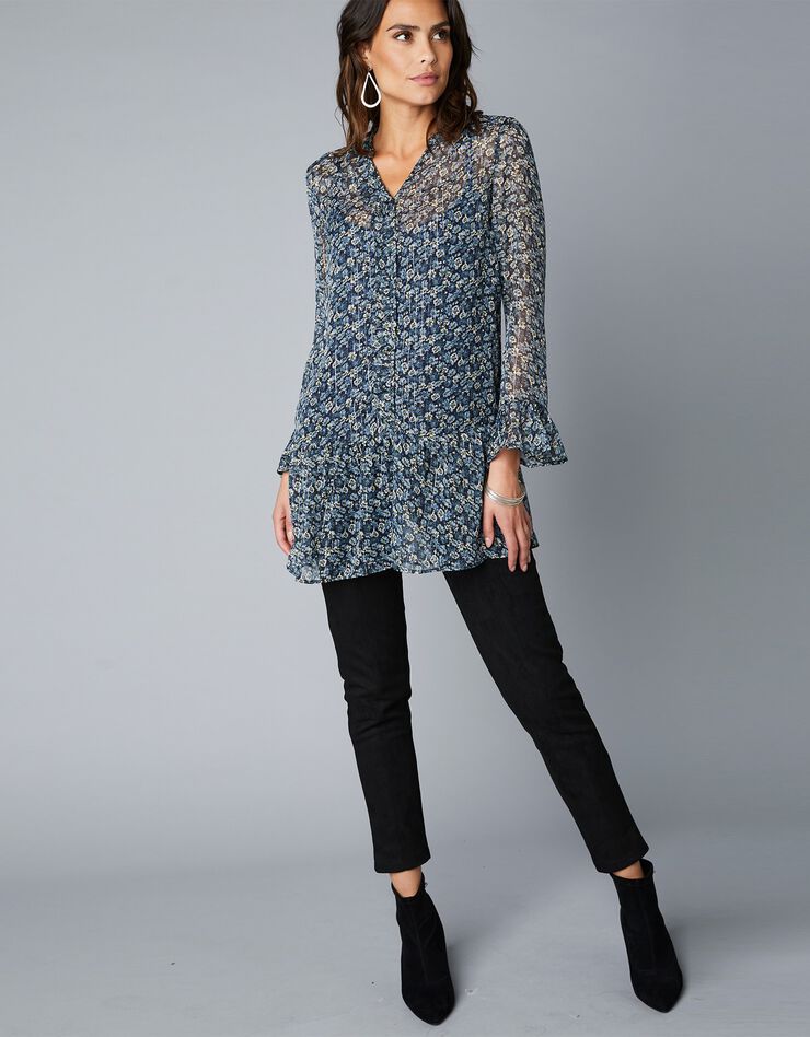 Legging en suédine, taille élastiquée (noir) Legging en suédine, taille élastiquée (noir)