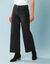 Jean taille haute Spécial Petites entrej. 60 cm, coupe large 7/8ème (noir)