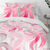 Linge de lit imprimé Rosa - coton (rose)
