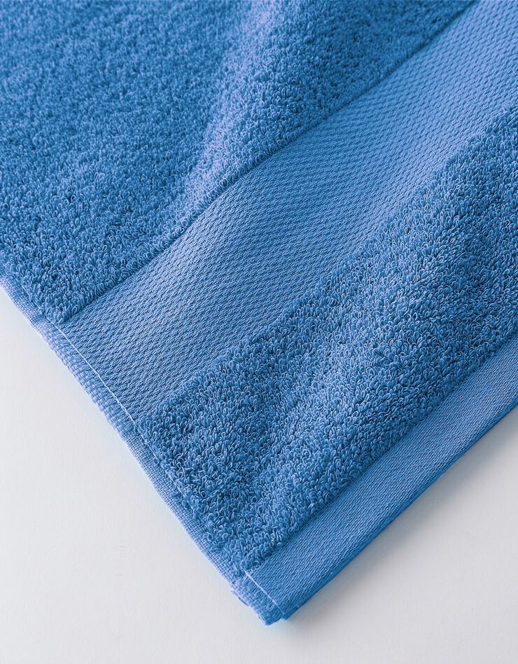 Éponge unie coton modal 500 g/m² (bleu marine)