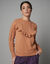 Pull volant&eacute; (noisette)