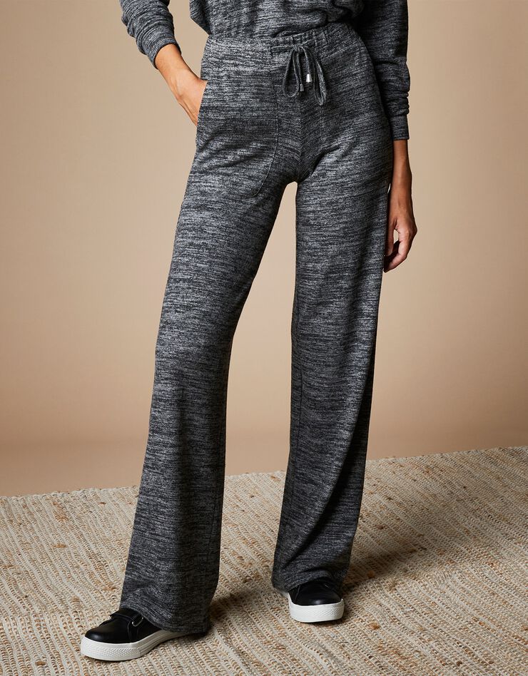 Pantalon coupe large (anthracite chiné) Pantalon coupe large (anthracite chiné)