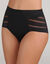 Culotte taille haute ventre plat Diams' Control (noir)