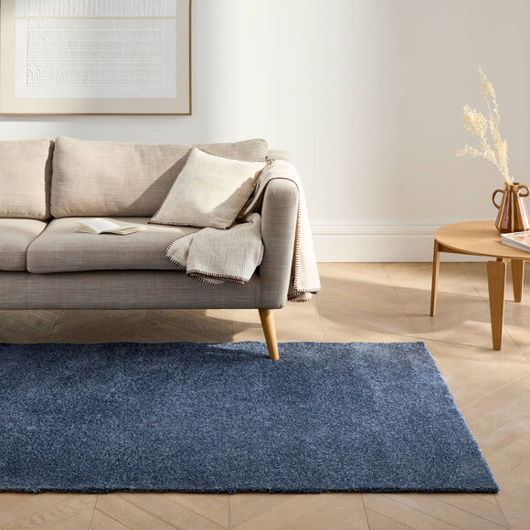 Tapis douceur et confort (bleu marine)