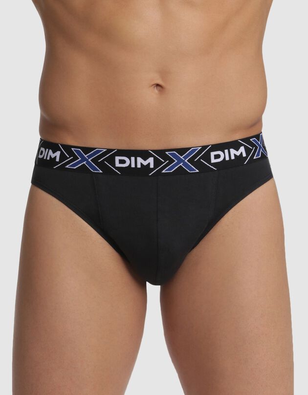  Slip fermé X-Temp® - lot de 3 (noir)