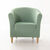 Housse unie bi-extensible fauteuil cabriolet (amande)