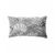 Housse de coussin imprimé tropical - lot de 2 (gris)