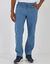 Pantalon denim l&eacute;ger &eacute;lastiqu&eacute; (bleached)