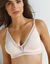Soutien-gorge forme triangle bonnets moul&eacute;s Paia- sans armatures (poudre)