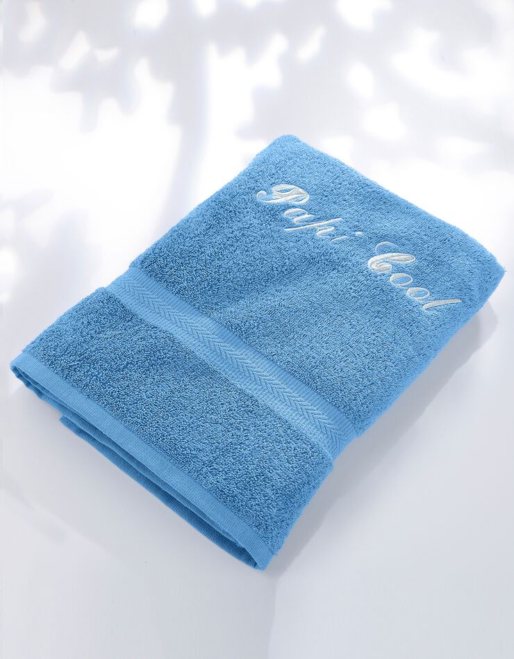 Serviette éponge personnalisable confort moelleux (bleu jean) Serviette éponge personnalisable confort moelleux (bleu jean)
