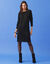 Robe pull à poches (noir)
