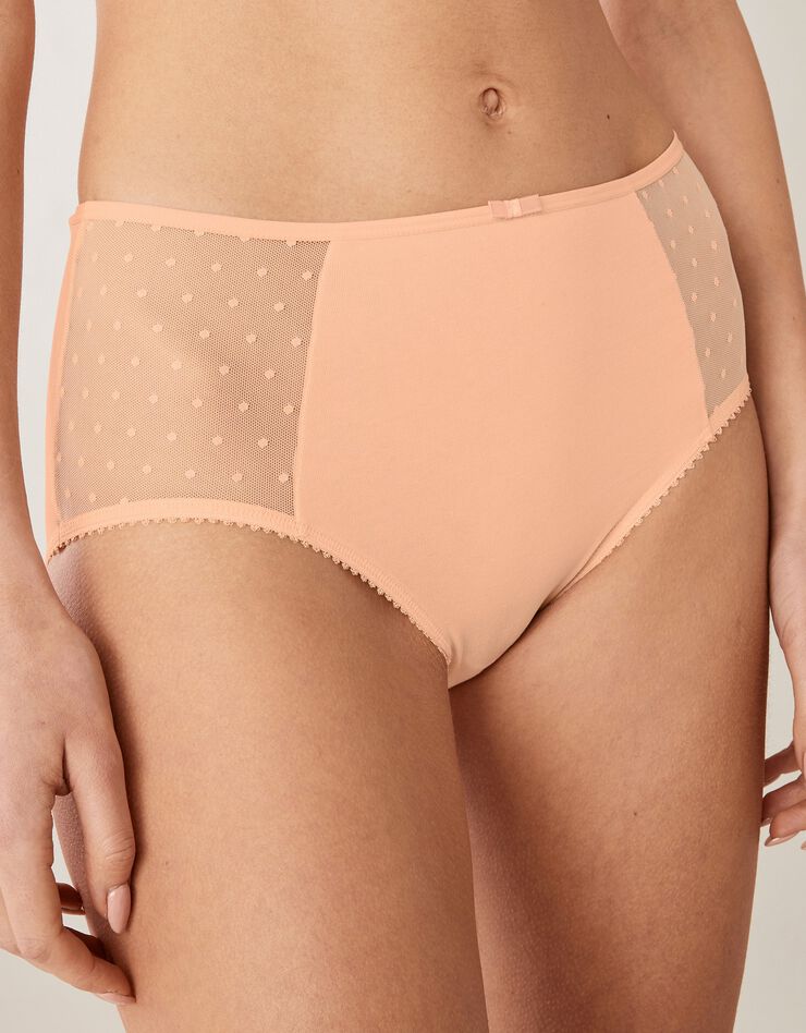 Culotte maxi coton plumetis unie Sutton - lot de 2 Culotte maxi coton plumetis unie Sutton - lot de 2