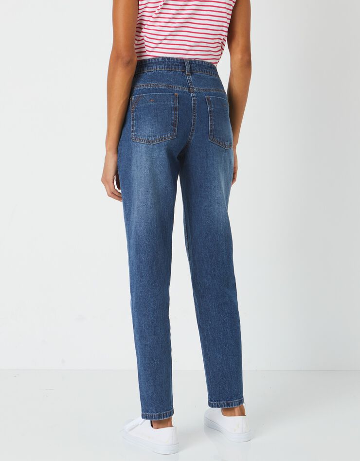 Jean stretch coupe mom spécial petites (stone) Jean stretch coupe mom spécial petites (stone)