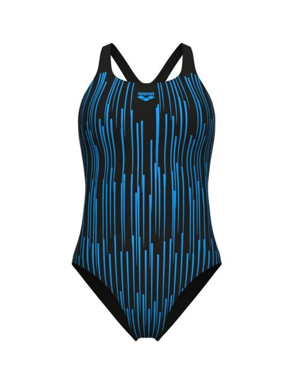 Maillot de bain 1 pièce Hyacinth (noir / bleu)