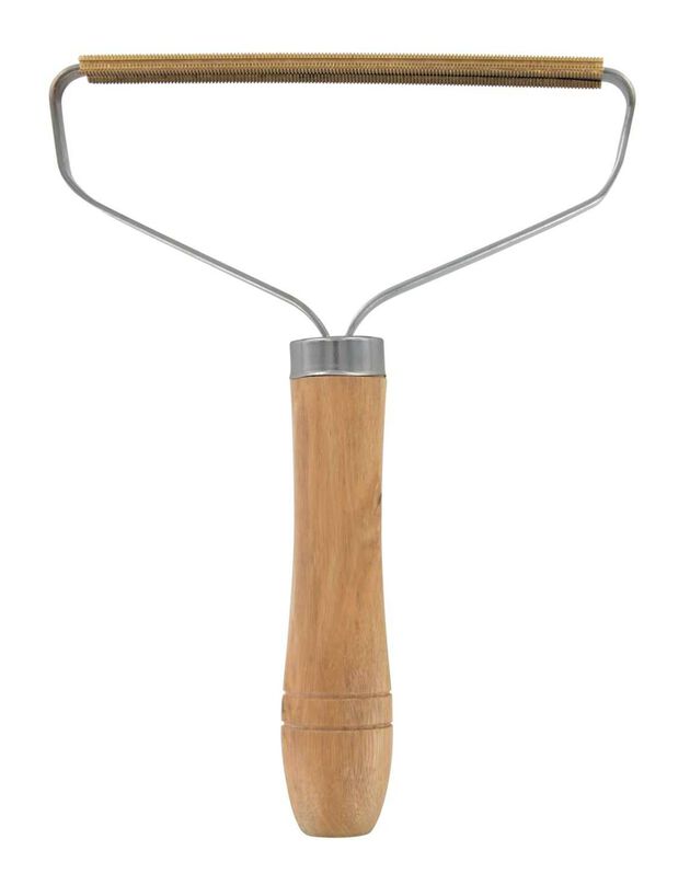Rasoir pour textile anti-bouloches (bois)