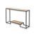 Console STOCKIES style industriel - 2 niveaux (naturel)
