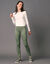 Jegging petite stature - taille élastiquée ultra confort (tilleul)