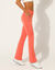 Legging forme trompette, maille extensible (corail)