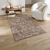 Tapis d&eacute;coratif chin&eacute; (taupe)