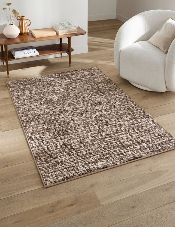 Tapis d&eacute;coratif chin&eacute; (taupe)