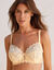 Soutien-gorge forme emboîtante dentelle unie Arum - avec armatures (miel)