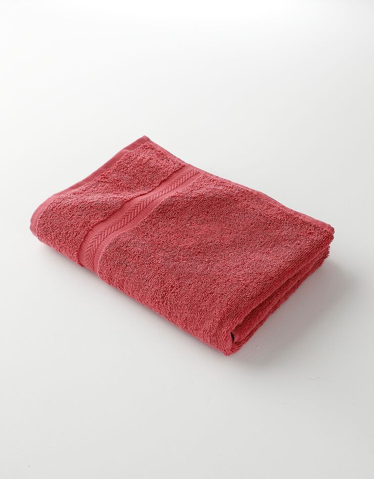 Eponge unie 420 g/m2 confort moelleux (framboise)