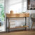Console STOCKIES - 2 tiroirs, 1 tablette (naturel)