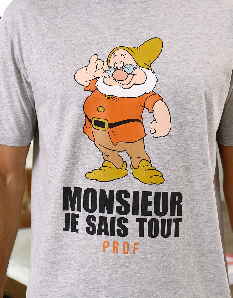 Pyjama short Prof (gris clair / anthracite) Pyjama short Prof (gris clair / anthracite)