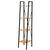 Etagère colonne STOCKIES style industriel - 4 niveaux (naturel)
