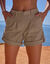 Short bermuda longueur r&eacute;glable (taupe)