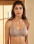 Soutien-gorge rubans croisés sans armatures - lot de 2 (poudre + taupe)