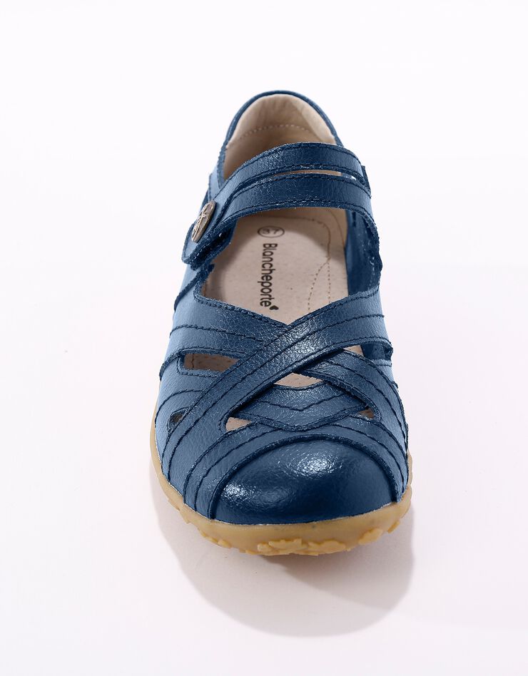 Babies confort en cuir ultra-souple - marine (marine) Babies confort en cuir ultra-souple - marine (marine)