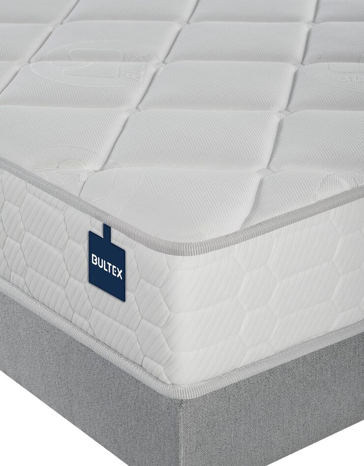 Matelas mousse Bultex 21 cm gamme luxe ferme (blanc)