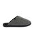 Pantoufles mules dessus chevrons (gris foncé) Pantoufles mules dessus chevrons (gris foncé)