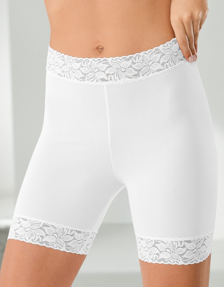 Culotte panty dentelle - lissant (blanc) Culotte panty dentelle - lissant (blanc)