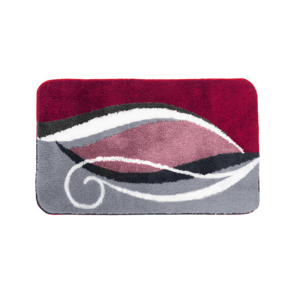 Tapis de bain fantaisie Zilla (prune)