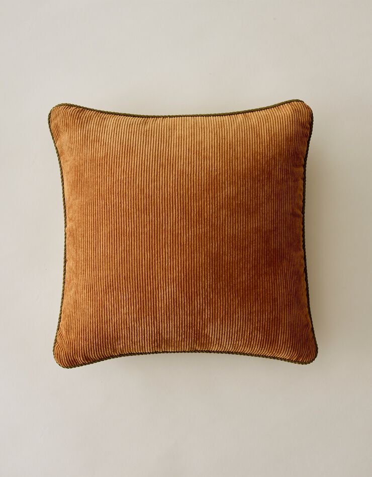 Housse de coussin en velours côtelé Savana - lot de 2 (caramel) Housse de coussin en velours côtelé Savana - lot de 2 (caramel)