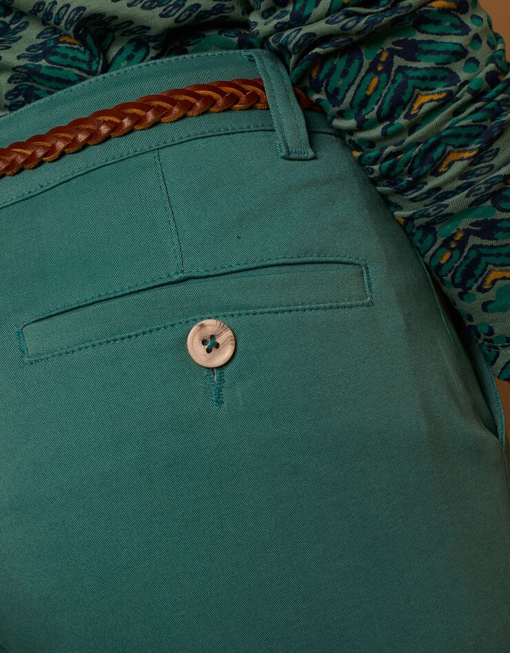 Pantalon chino stretch (vert) Pantalon chino stretch (vert)