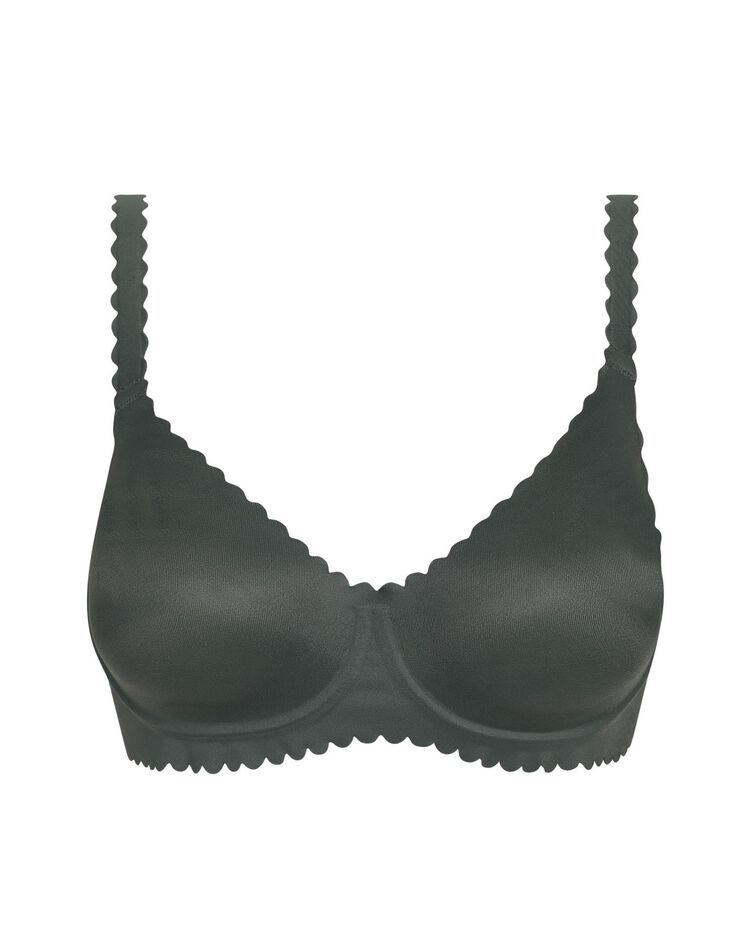 Soutien-gorge corbeille sans coutures Body Touch - avec armatures (vert gris) Soutien-gorge corbeille sans coutures Body Touch - avec armatures (vert gris)