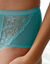 Culotte maxi dentelle - lot de 3 (orange + bleu + bleu canard)