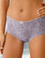Culotte coton forme shorty imprimé motif floral assortis– Lot de 4 (prune / rose)