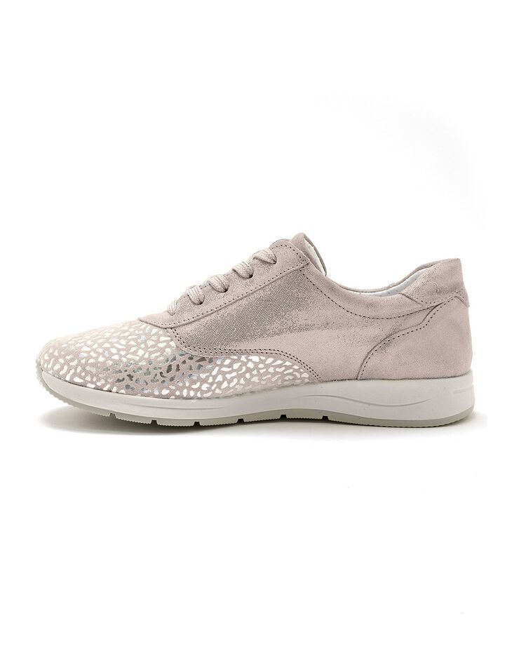 Derbies en cuir Hallux Confort (beige)