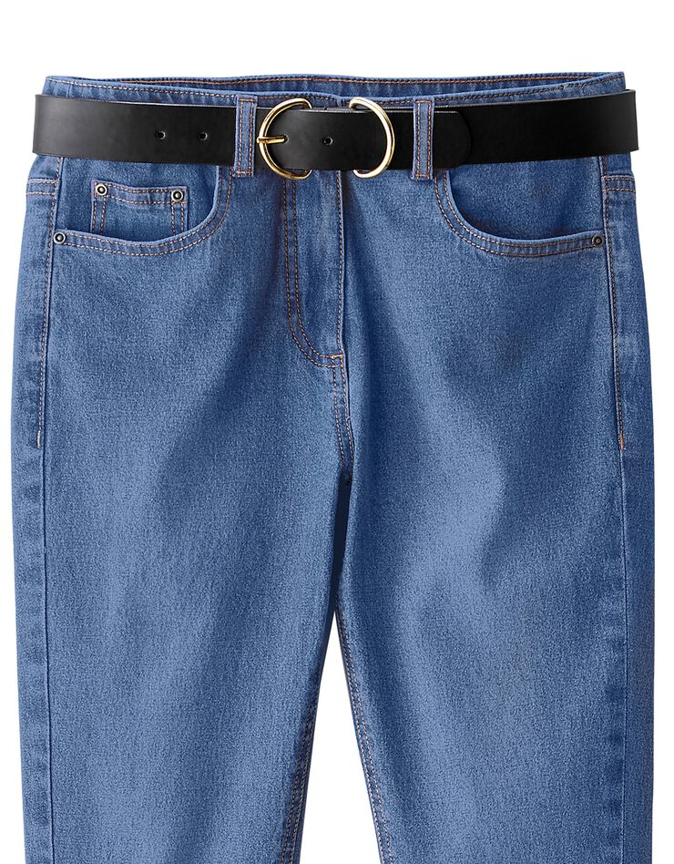 Ceinture double ardillon (noir) Ceinture double ardillon (noir)