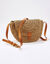 Sac demi-lune en raphia (naturel)