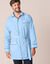 Veste de pyjama popeline boutonnée (ciel)