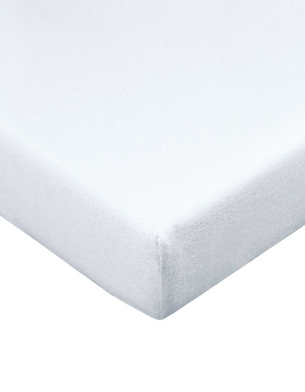 Protège-matelas imperméable luxe antiacariens et Teflon®  (blanc)