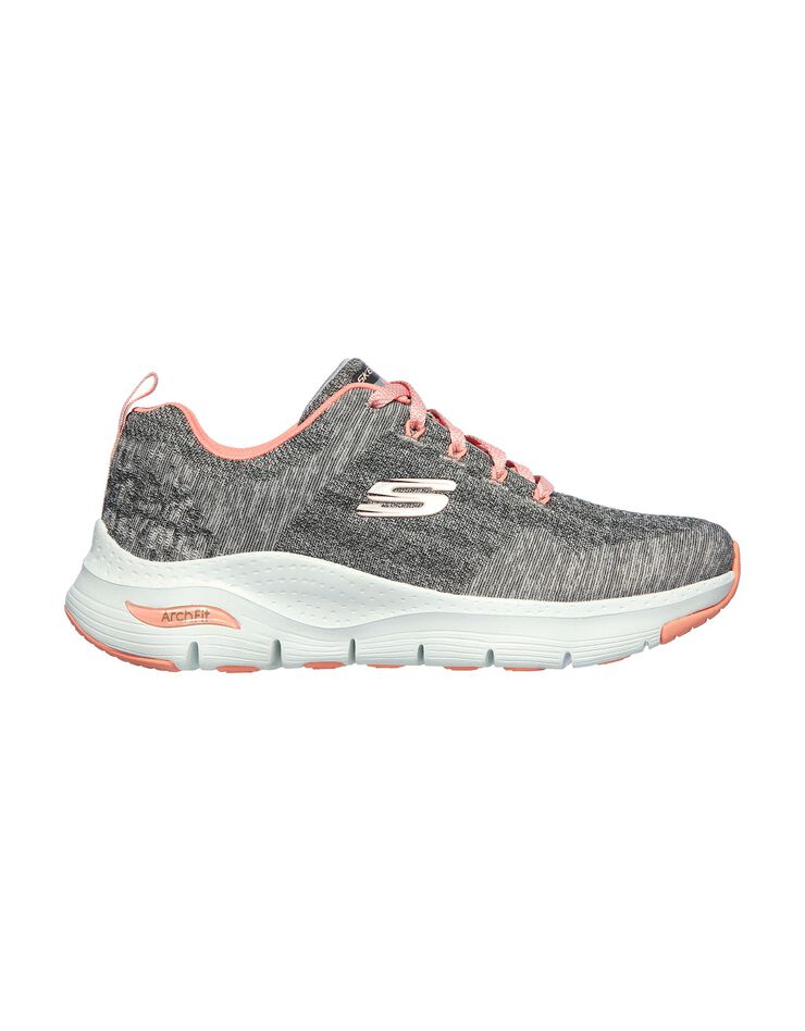 Baskets Arch Fit - Comfy Wave en mesh respirant (gris) Baskets Arch Fit - Comfy Wave en mesh respirant (gris)