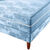 Housse de matelas ou sommier coutil m&eacute;daillons 18 cm (bleu)