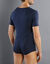 T-shirt sous-vêtement homme col V - lot de 3 (marine)
