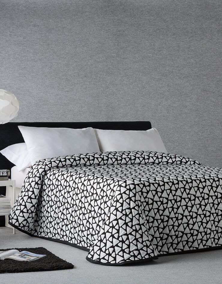 Couvre-lit jacquard Onix (noir) Couvre-lit jacquard Onix (noir)